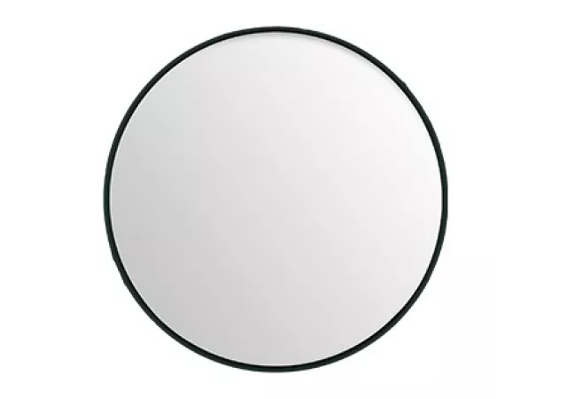Spiegel rond zwart 50cm