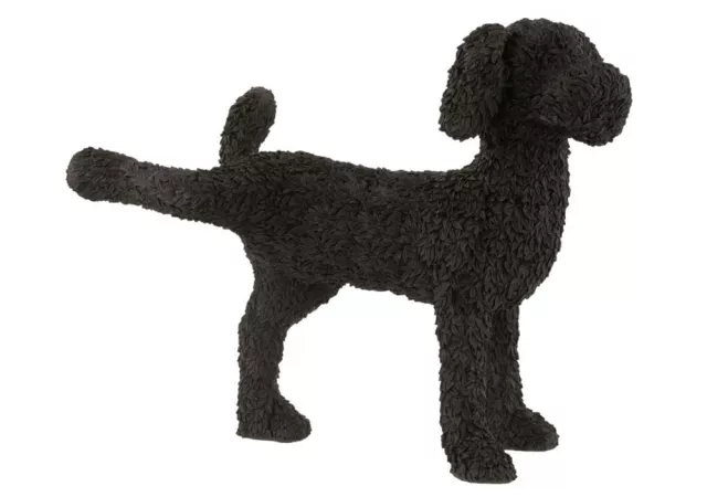 Hond Max zwart (58,5x25x44cm) J-LIne 16027