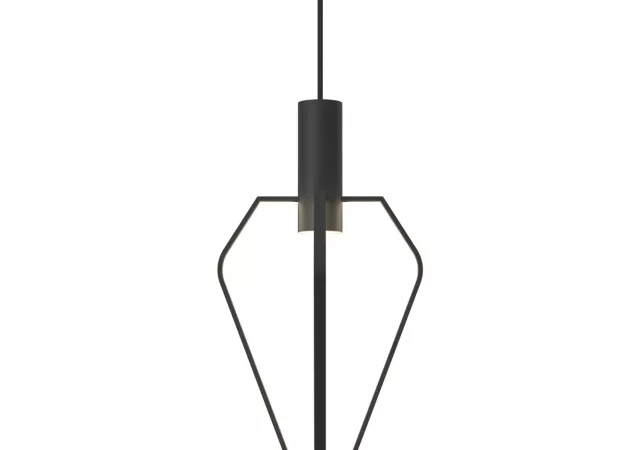 Hanglamp Spider zwart (excl LED)