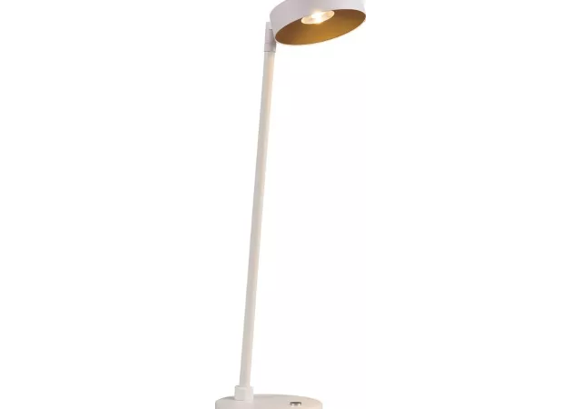tafellamp wit/goud Incl. LED 12,5W