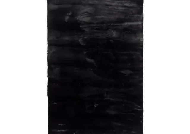 Tapijt Plush zwart (90x160)