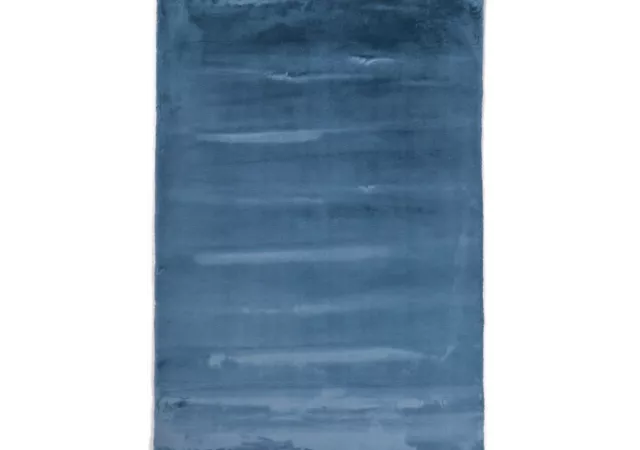 Tapijt Plush blauw (140x180)