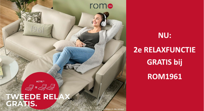 Promotie ROM1961 - 2e relax gratis