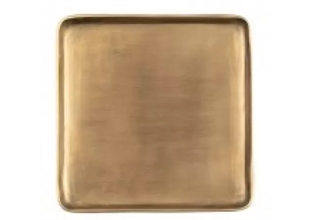 SQUARE TRAY GOLD S 150241