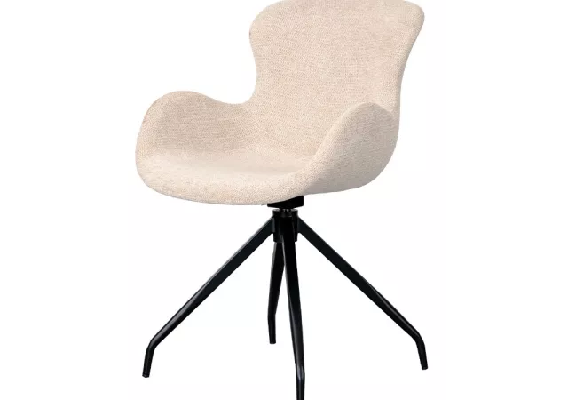 California rotating dining chair sierra ecru