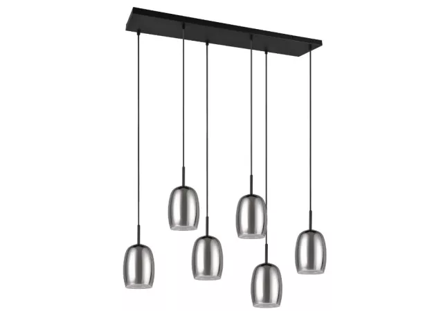 hanglamp Barret zwart/metaal