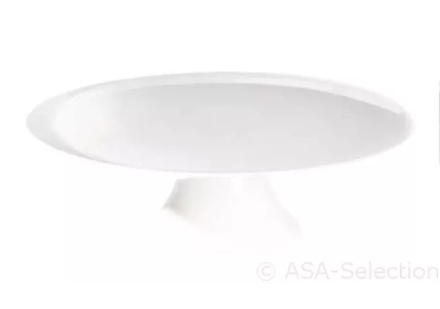 Witte taartschaal 35cm