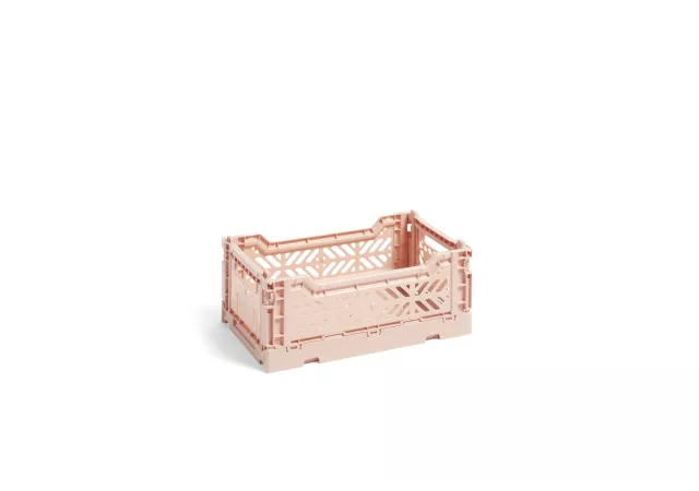 Colour crate soft pink small (hay)