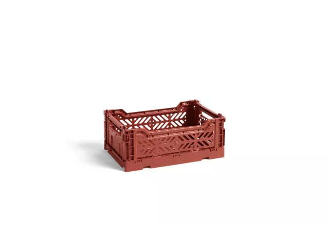 Colour crate terracotta small (hay)