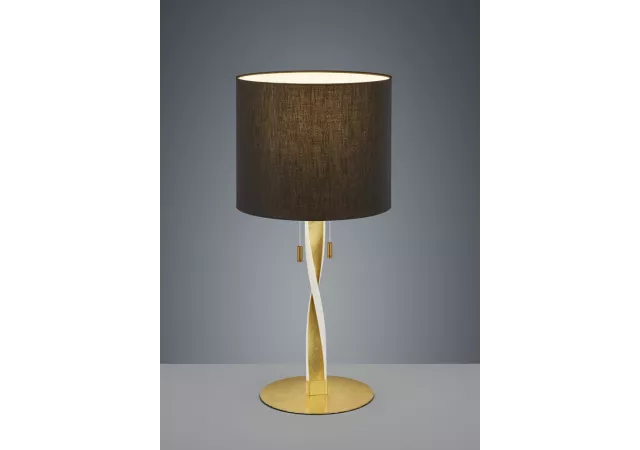 Tafellamp Nandor goud/zwart
