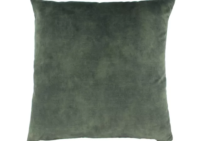 Kussen Adona gevuld grey/mint (45x45)