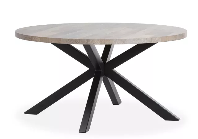Charles tafel rond lamulux natur (120 cm)