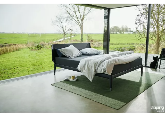 Bed Essential grijs (160x200 cm)