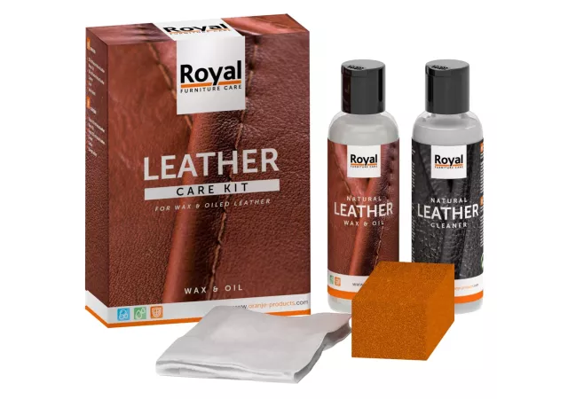 LEATHER CARE KIT FOR WAXED LEATHER ONDERHOUD LEDER