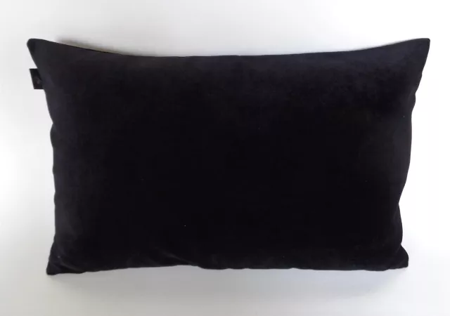 Nadia kussen gevuld zwart (40x60)
