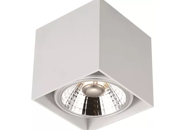 Plafondlamp vierkant wit