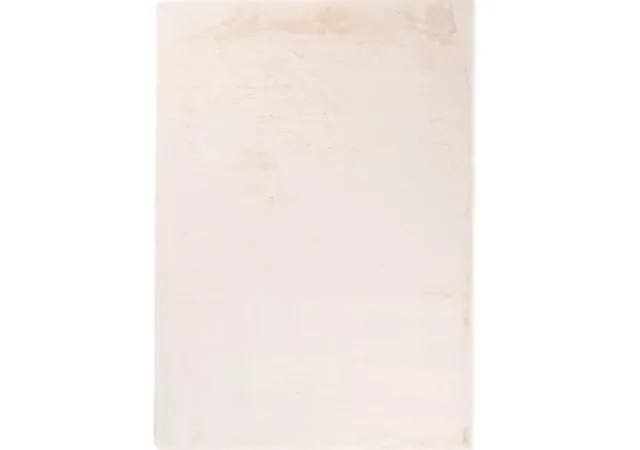 Tapijt Plush wit (rond d.80cm)