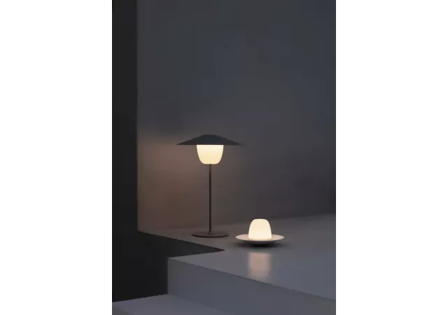 Ani led-lamp donkergrijs